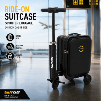 TaffGO Koper Skuter Elektrik Kabin Ride-on Suitcase Luggage 20 Inch - SE40