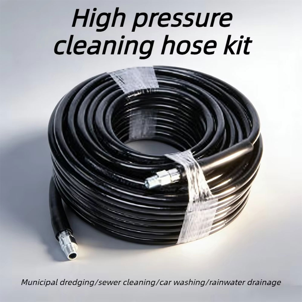Bn Selang Air Elastis Pembersih Saluran Pipe Cleaner High Pressure Set 30M - YN-75 Gambar produk Bn Selang Air Elastis Pembersih Saluran Pipe Cleaner High Pressure Set 30M - YN-75 - 1