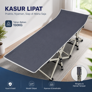 Zero Gravity Kursi Kasur Lipat Outdoor Portable Folding Bed - AC01