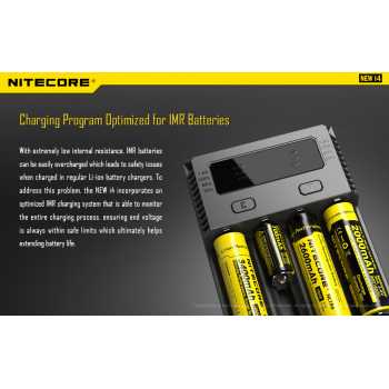 Gambar produk Nitecore Intellicharger Universal Battery Charger 4 Slot for Li-ion - NEW i4 - 5