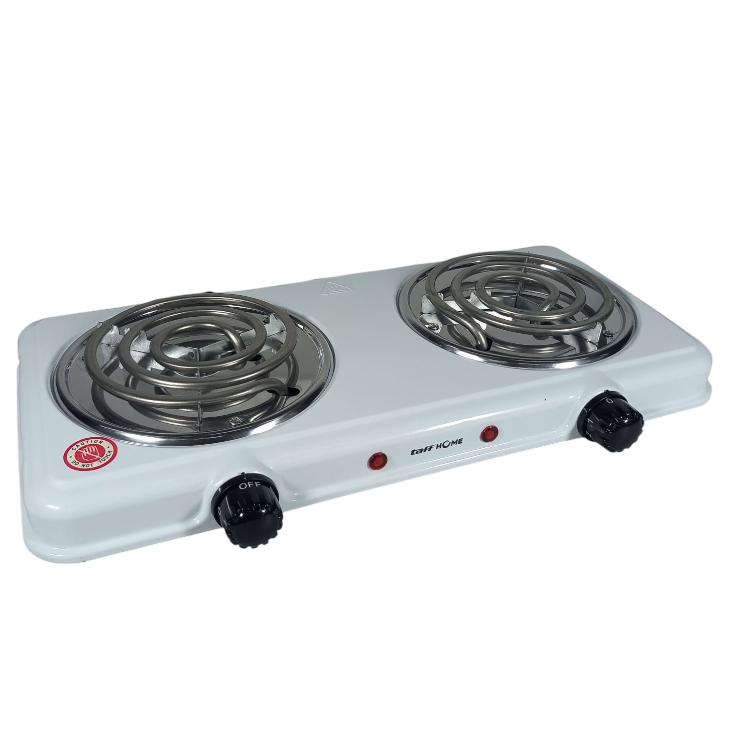 TaffHOME Kompor Listrik 2 Tungku Portable Coil Hot Plate 2000W - SHP-5703 Gambar produk TaffHOME Kompor Listrik 2 Tungku Portable Coil Hot Plate 2000W - SHP-5703 - 2