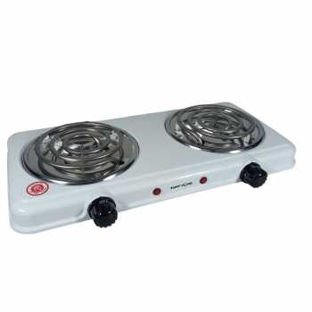 Gambar produk TaffHOME Kompor Listrik 2 Tungku Portable Coil Hot Plate 2000W - SHP-5703 - 2