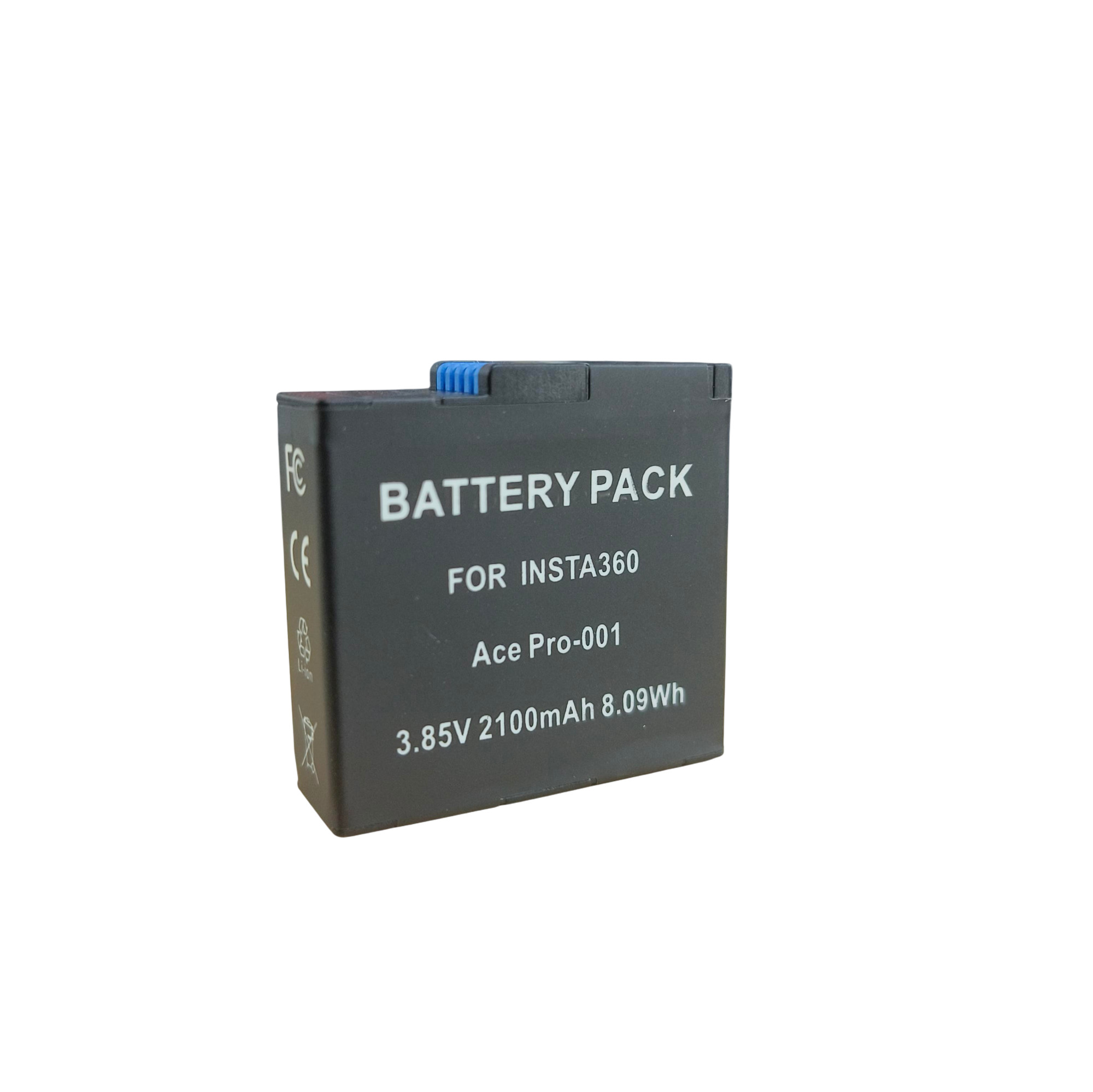 YUBOLI Baterai Kamera Insta360 Ace Pro Replacement Battery 2100mAh - YB385 Gambar produk YUBOLI Baterai Kamera Insta360 Ace Pro Replacement Battery 2100mAh - YB385 - 2