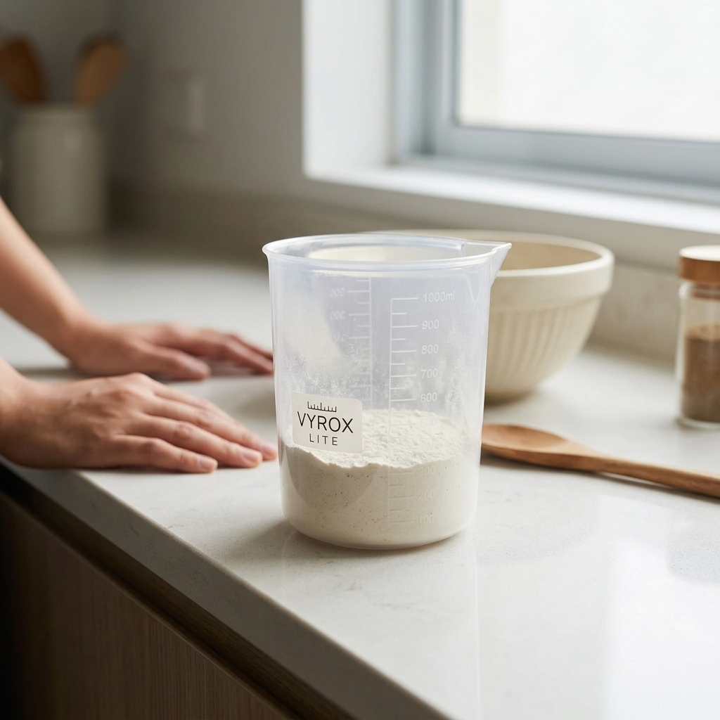 Gambar produk VYROX LITE Gelas Ukur Plastik Dapur Laboratorium Measuring Cup 1000ml - BR04 - 3