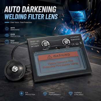 TaffGUARD Auto Darkening Welding Filter Lens for Helm Las - TX500CF
