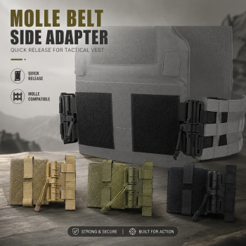 JPC Molle Belt Side Adapter Quick Release for Tactical Vest - L6094