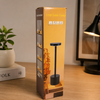 Gambar produk TaffLED Lampu Meja Hias LED Touch Table Lamp 3Color 3000-6000K 800mAh - JLS-A16 - Kemasan