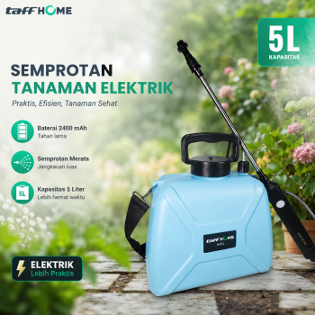 TaffHOME Semprotan Tanaman Elektrik Sprayer Shoulder Type 5L - MX5L