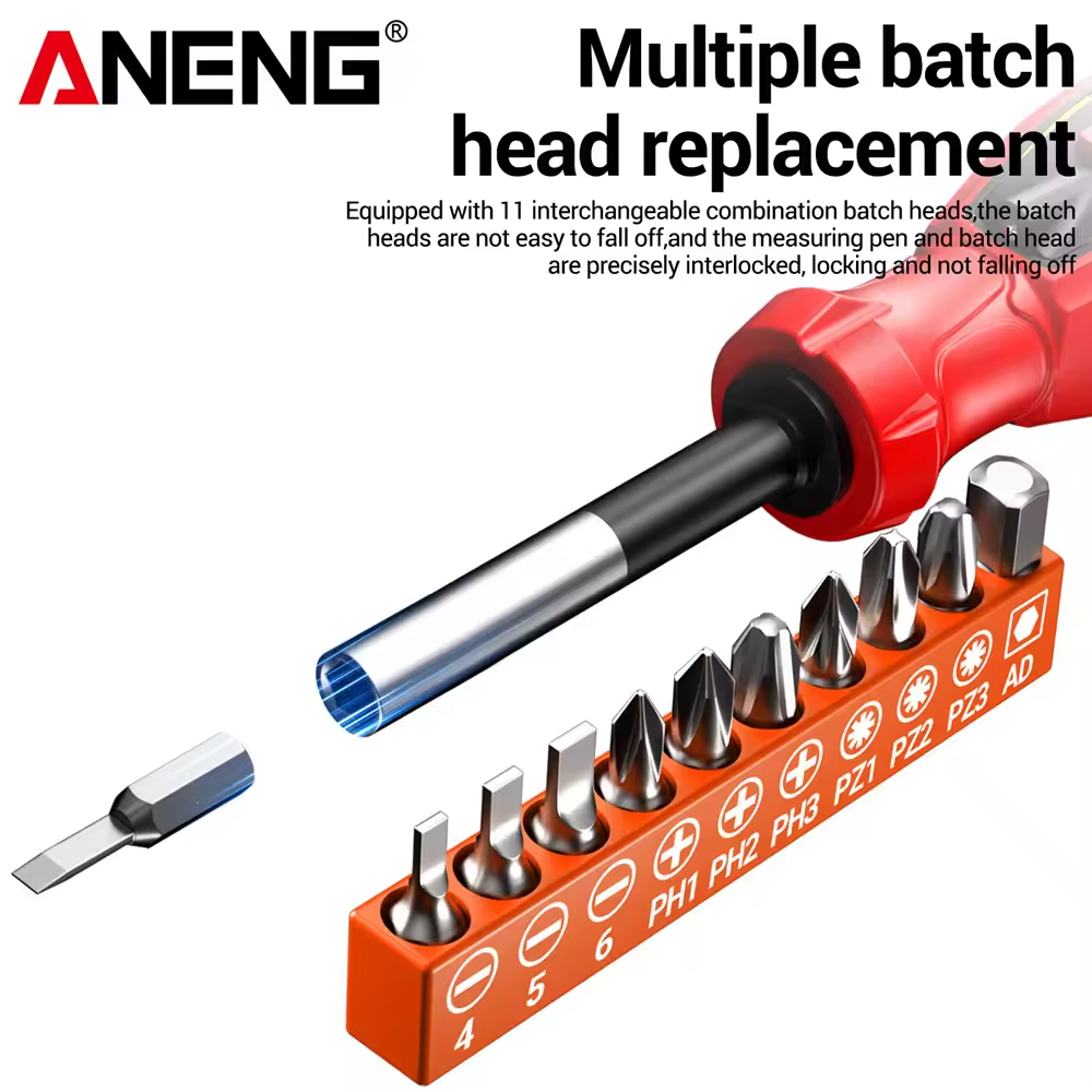 ANENG Obeng Tespen Tester Pen Non Contact Digital Display Alarm - B21 Gambar produk ANENG Obeng Tespen Tester Pen Non Contact Digital Display Alarm - B21 - 1