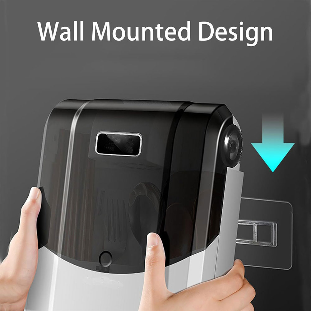 AOK Tempat Alat Makan Disinfected Organizer Holder Wall Mounted - AK50 Gambar produk AOK Tempat Alat Makan Disinfected Organizer Holder Wall Mounted - AK50 - 7