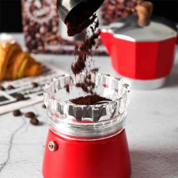 Gambar produk OAN Dosing Ring Moka Pot Espresso Alat Distribusi Bubuk Kopi 78mm - Z20-20 - 2