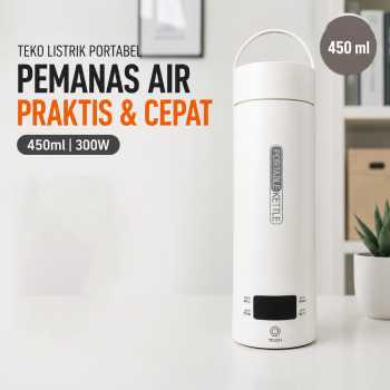EKET Teko Listrik Pemanas Air Portabel Water Heater Kettle 300W 450ml - SY-618