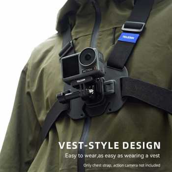 Gambar produk TELESIN Tali Dada Chest Strap Mount for Action Camera - GP-UCS-001