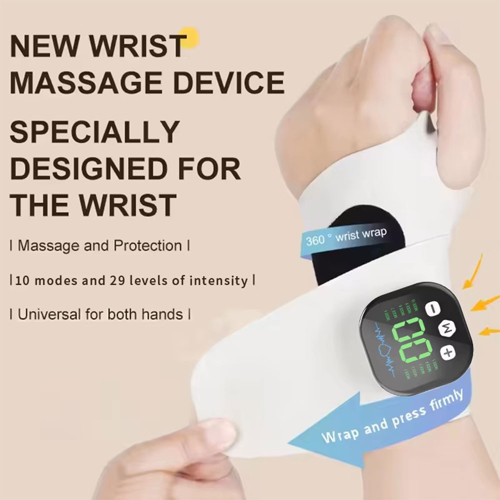 Te EMS Alat Terapi Tangan Elektrik Wrist Massager 29 Level 10 Mode - CH-1010 Gambar produk Te EMS Alat Terapi Tangan Elektrik Wrist Massager 29 Level 10 Mode - CH-1010 - 2