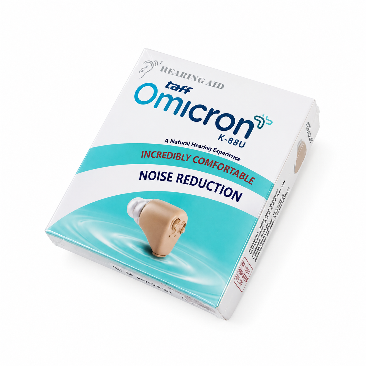 Gambar produk TaffOmicron Alat Bantu Dengar In Ear Hearing Aid - K-88U - Kemasan