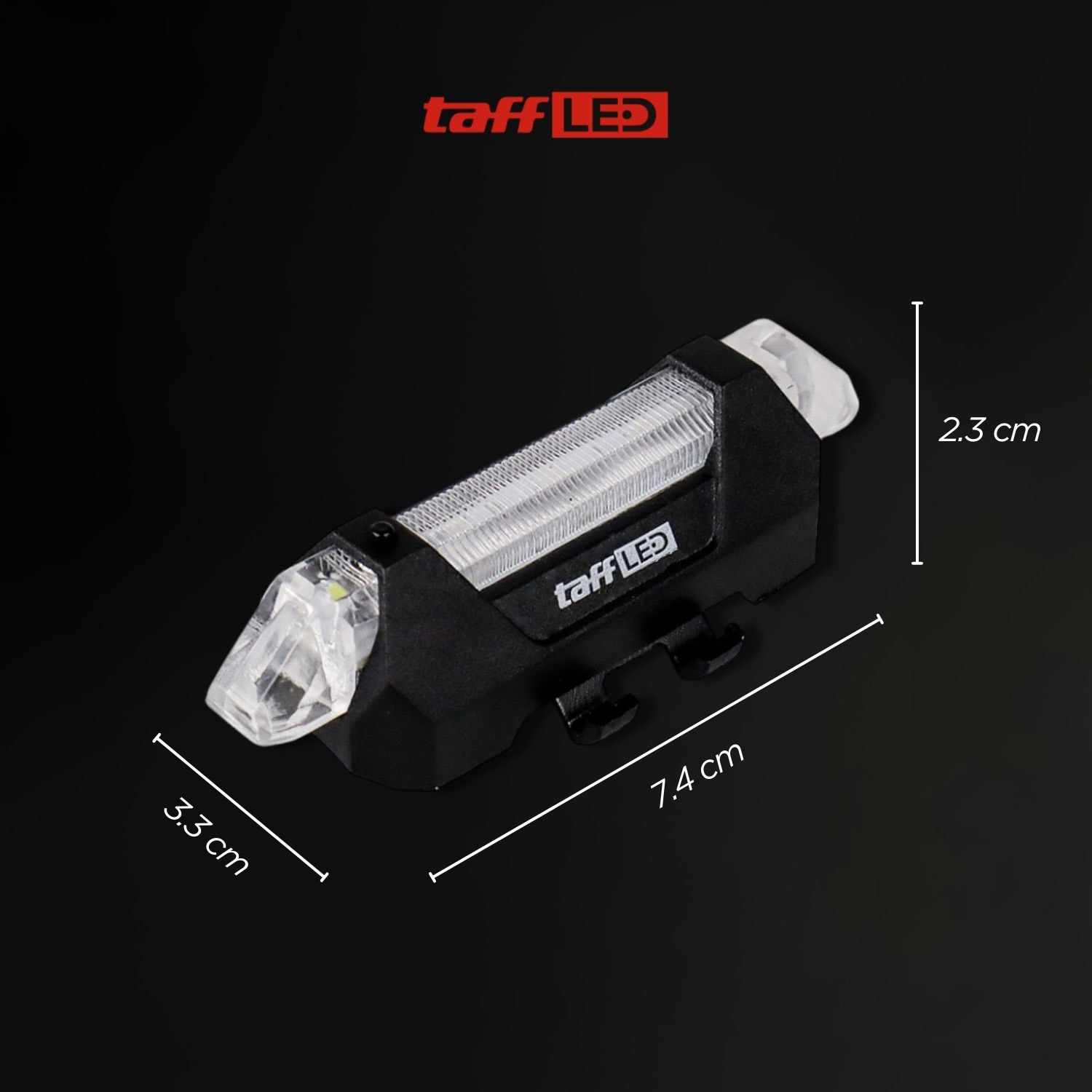 TaffLED Lampu Belakang Sepeda LED Waterproof Tail Light 15 Lumens - DC-918 Gambar produk TaffLED Lampu Belakang Sepeda LED Waterproof Tail Light 15 Lumens - DC-918 - 7