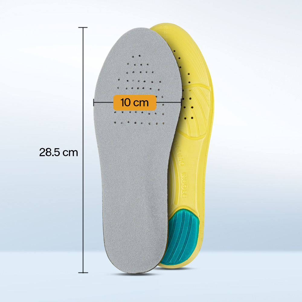 LUARMO Insole Sepatu Alas Kaki Orthopedic Running Cushion L - L3 Gambar produk LUARMO Insole Sepatu Alas Kaki Orthopedic Running Cushion L - L3 - 8