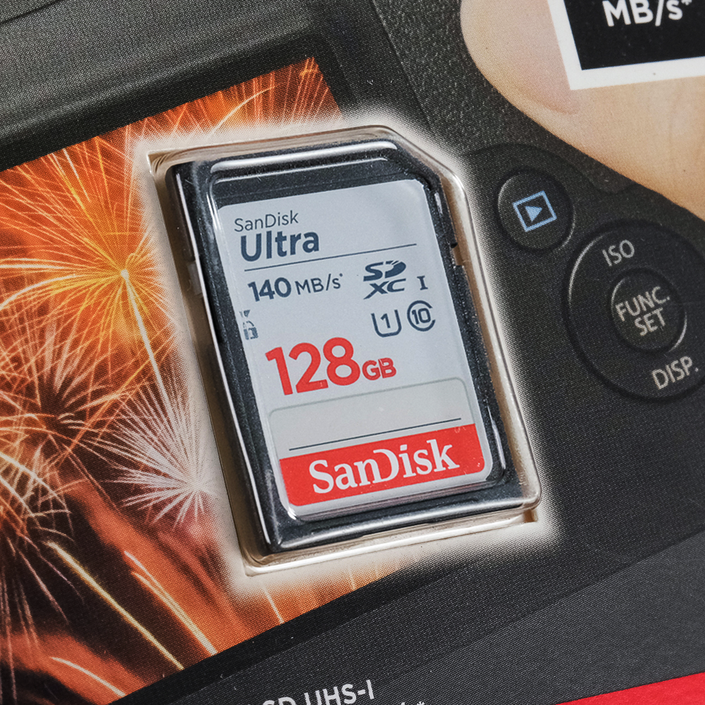 Gambar produk SanDisk Ultra SDXC UHS-I Card Class 10 U1 140MB/s 128GB - SDSDUNB - 1