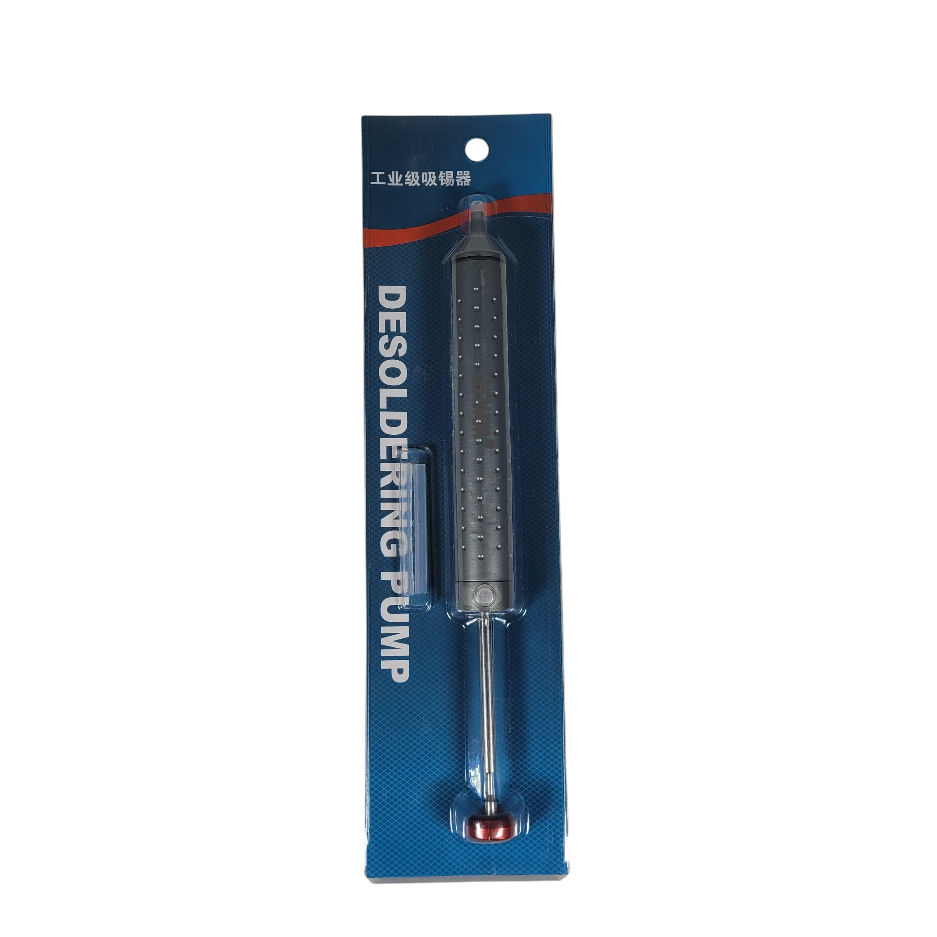 LEFAVOR Sedotan Timah Solder Desoldering Pump Tin Strong Suction - LF03 Gambar produk LEFAVOR Sedotan Timah Solder Desoldering Pump Tin Strong Suction - LF03 - Kemasan