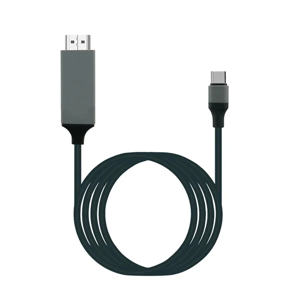 Gambar produk FSU Kabel Konverter USB Type C to HDMI 4K 30Hz 200cm - VUH-05 - 4