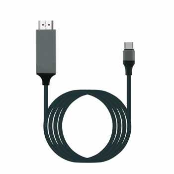 Gambar produk FSU Kabel Konverter USB Type C to HDMI 4K 30Hz 200cm - VUH-05 - 4