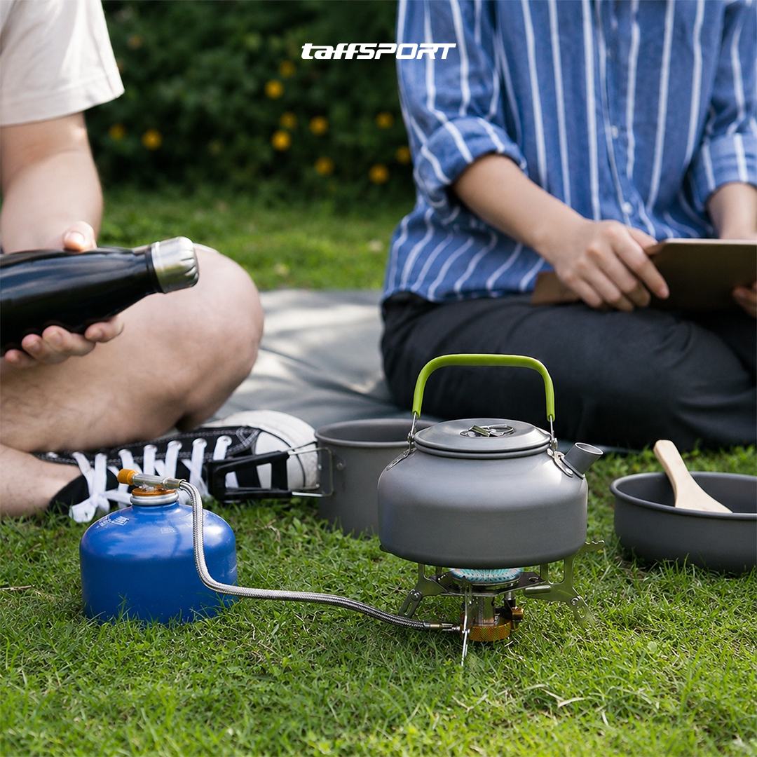 Gambar produk TaffSPORT Kompor Gas Portable Lipat Ultralight Camping Stove Outdoor - WSS-201 - 6