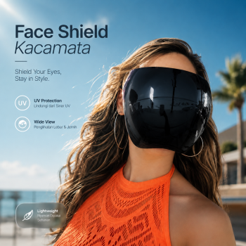 Gambar produk GIYU Face Shield Kacamata Pelindung Wajah Waterproof Anti Fog - G14