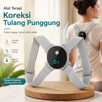 PASTSKY Alat Terapi Koreksi Tulang Punggung Smart Reminder 150mAh - J-3000