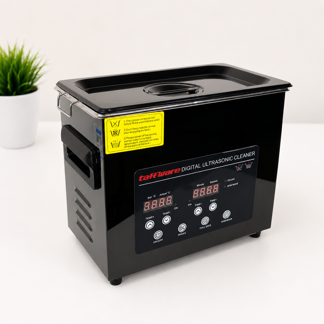 Gambar produk Taffware Mesin Pembersih Perhiasan Ultrasonic Cleaner 40KHz 120W 3L - KZ-F3 - 1
