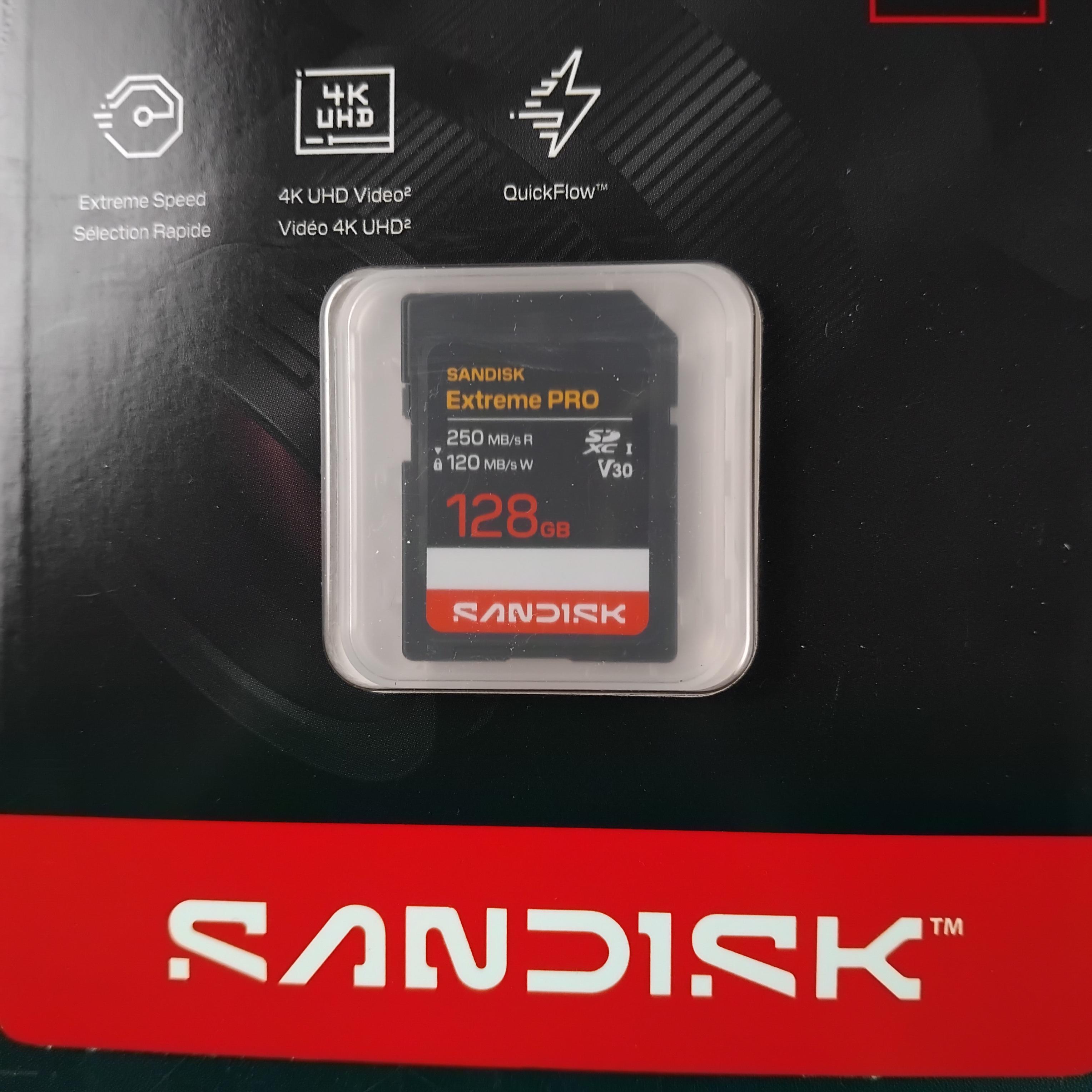 SanDisk Extreme PRO SDXC/HC UHS-I Card U3 V30 4K UHD 250MB/s 128GB - SDSDXXJ Gambar produk SanDisk Extreme PRO SDXC/HC UHS-I Card U3 V30 4K UHD 250MB/s 128GB - SDSDXXJ - 2