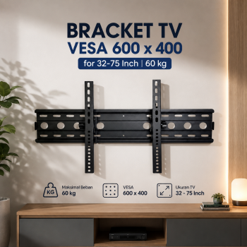 Gambar produk SH Bracket TV Wall Mount VESA 600 x 400 for 32-75 Inch TV - SH-65T