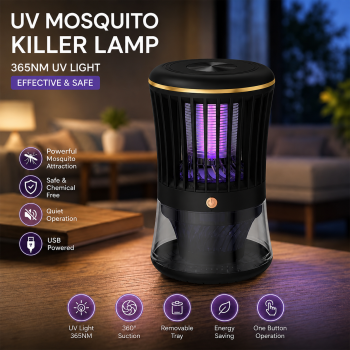 XIAOMI Lampu LED UV Anti Nyamuk Mosquito Bug Killer Lamp 3000mAh - ML-S2