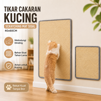 CATNIT Tikar Cakaran Kucing Scratching Alas Garukan Cat Mat Sisal - C4060