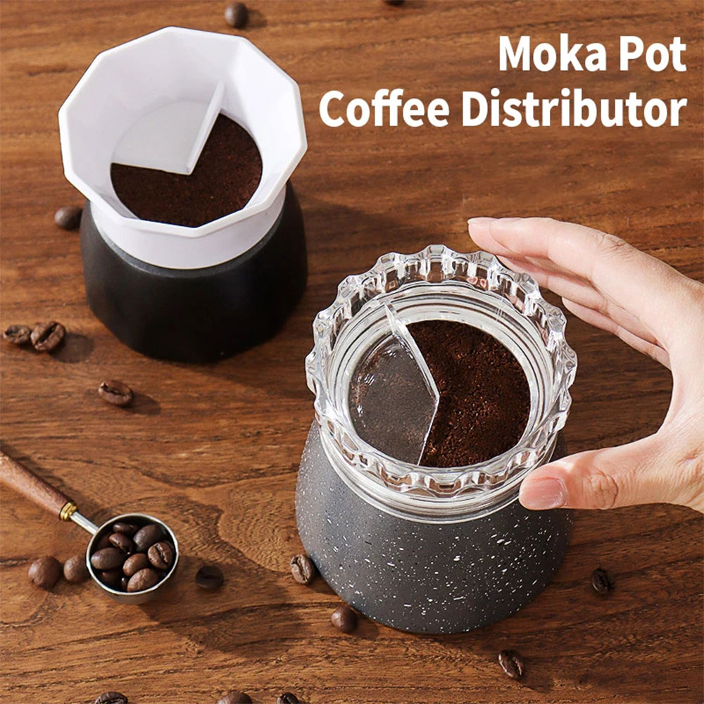 OAN Dosing Ring Moka Pot Espresso Alat Distribusi Bubuk Kopi 78mm - Z20-20 Gambar produk OAN Dosing Ring Moka Pot Espresso Alat Distribusi Bubuk Kopi 78mm - Z20-20 - 3