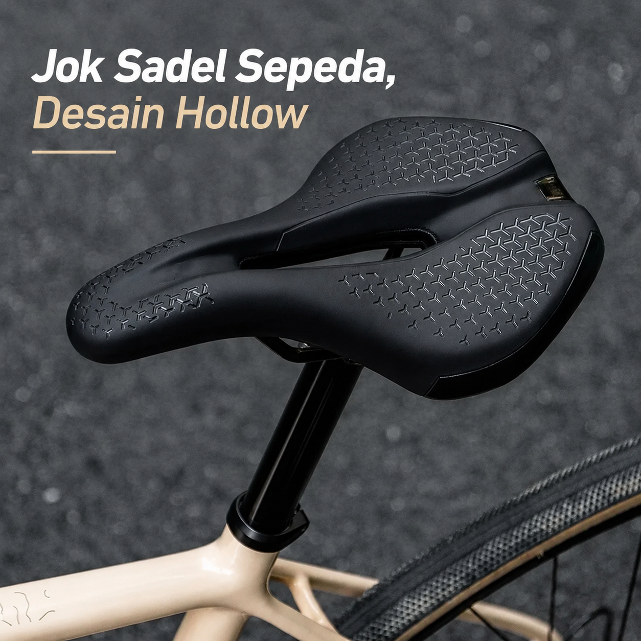 TaffSPORT Jok Sadel Sepeda Bike Saddle Aerodinamis Breathable Hollow - FX40 Gambar produk TaffSPORT Jok Sadel Sepeda Bike Saddle Aerodinamis Breathable Hollow - FX40 - Utama