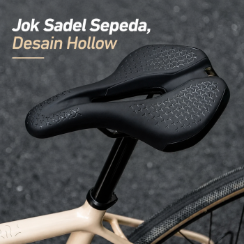 TaffSPORT Jok Sadel Sepeda Bike Saddle Aerodinamis Breathable Hollow - FX40
