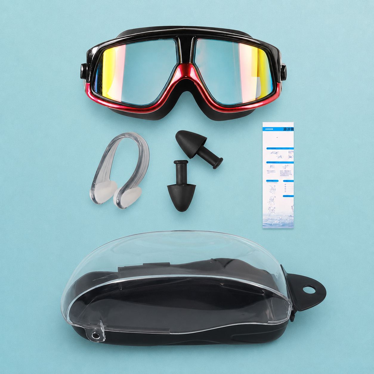JOUYOU Kacamata Renang Dewasa Diving Snorkeling Anti Fog UV Protection - E0735 Gambar produk JOUYOU Kacamata Renang Dewasa Diving Snorkeling Anti Fog UV Protection - E0735 - 5