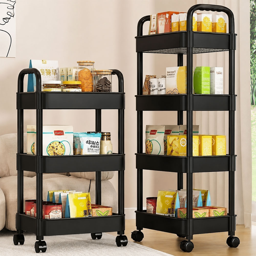 Bonc Rak Susun Serbaguna Persegi Organizer Storage Rack Tray 4 Susun - BN-2720 Gambar produk Bonc Rak Susun Serbaguna Persegi Organizer Storage Rack Tray 4 Susun - BN-2720 - 3