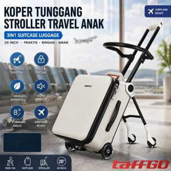 TaffGO Koper Tunggang Stroller Travel Anak Cabin Size Luggage 20 Inch - SE80