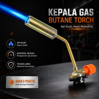 Gambar produk KOVEA Kepala Gas Butane Torch BBQ Soldering Flame Gun - KT2008