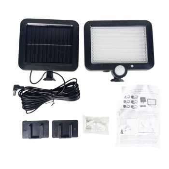 Gambar produk SMT Lampu Dinding LED Solar Sensor PIR Waterproof 3 Mode COB - SMT-F56 - 4