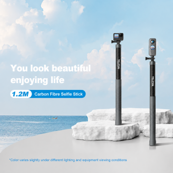 Gambar produk TELESIN Tongsis Insta360 GoPro DJI Osmo Ultra Long Selfie Stick 1.2M - GP-MNP-002