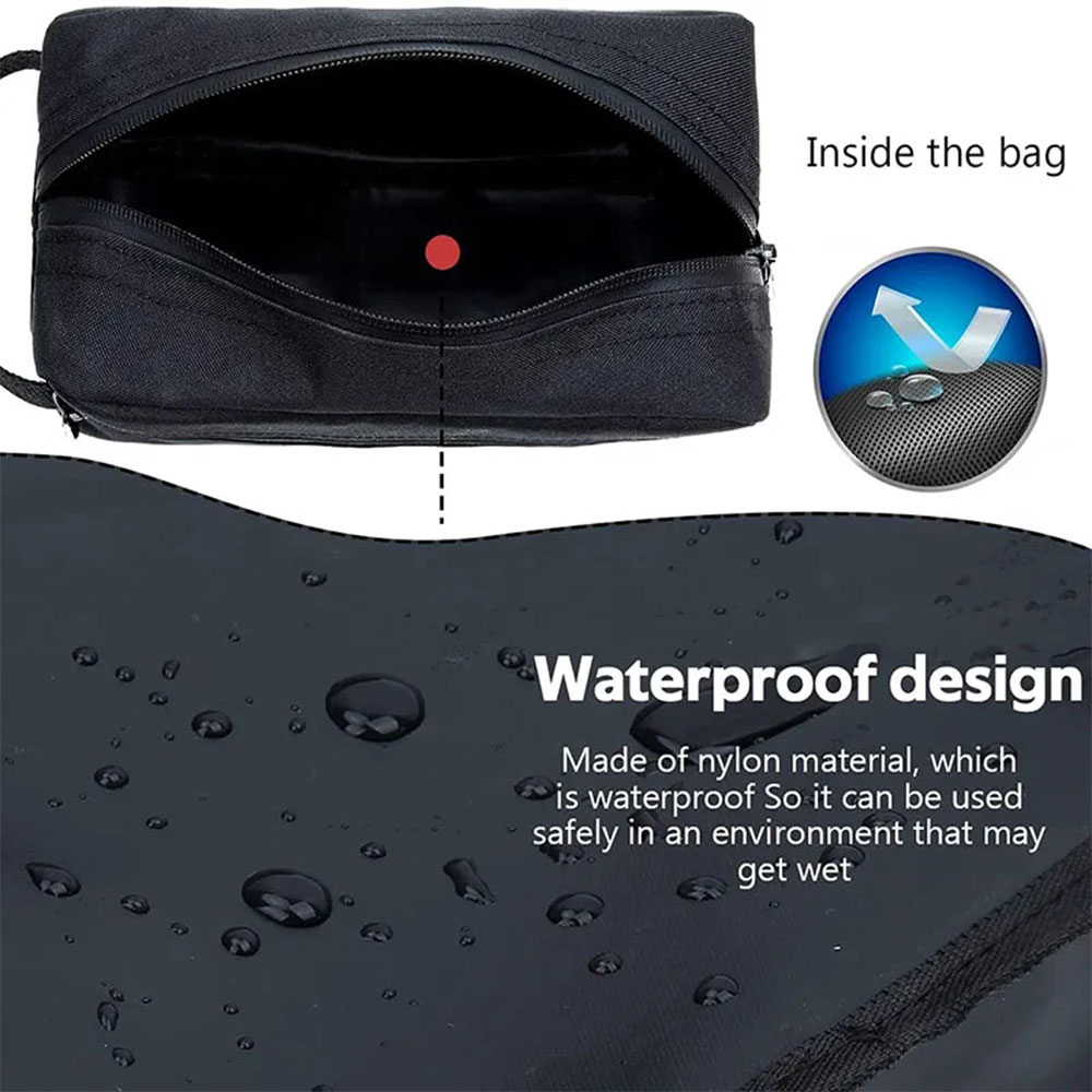 NEIS Tas Travel Organizer Pouch Multifunctional Storage HandBag - XD150 Gambar produk NEIS Tas Travel Organizer Pouch Multifunctional Storage HandBag - XD150 - 3