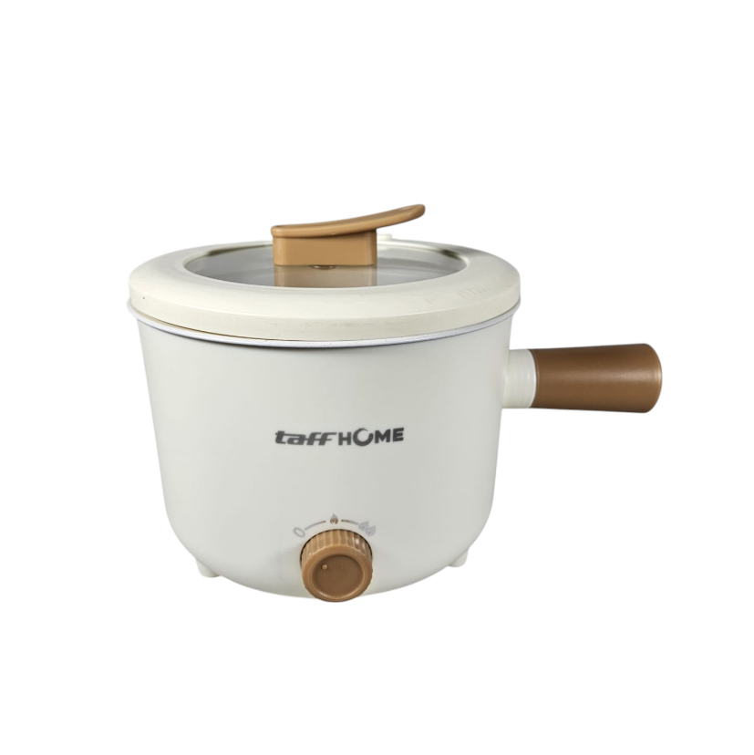 Gambar produk TaffHOME Panci Listrik Multifungsi Electric Pan NonStick 1.7L 700W - JKS18 - 1