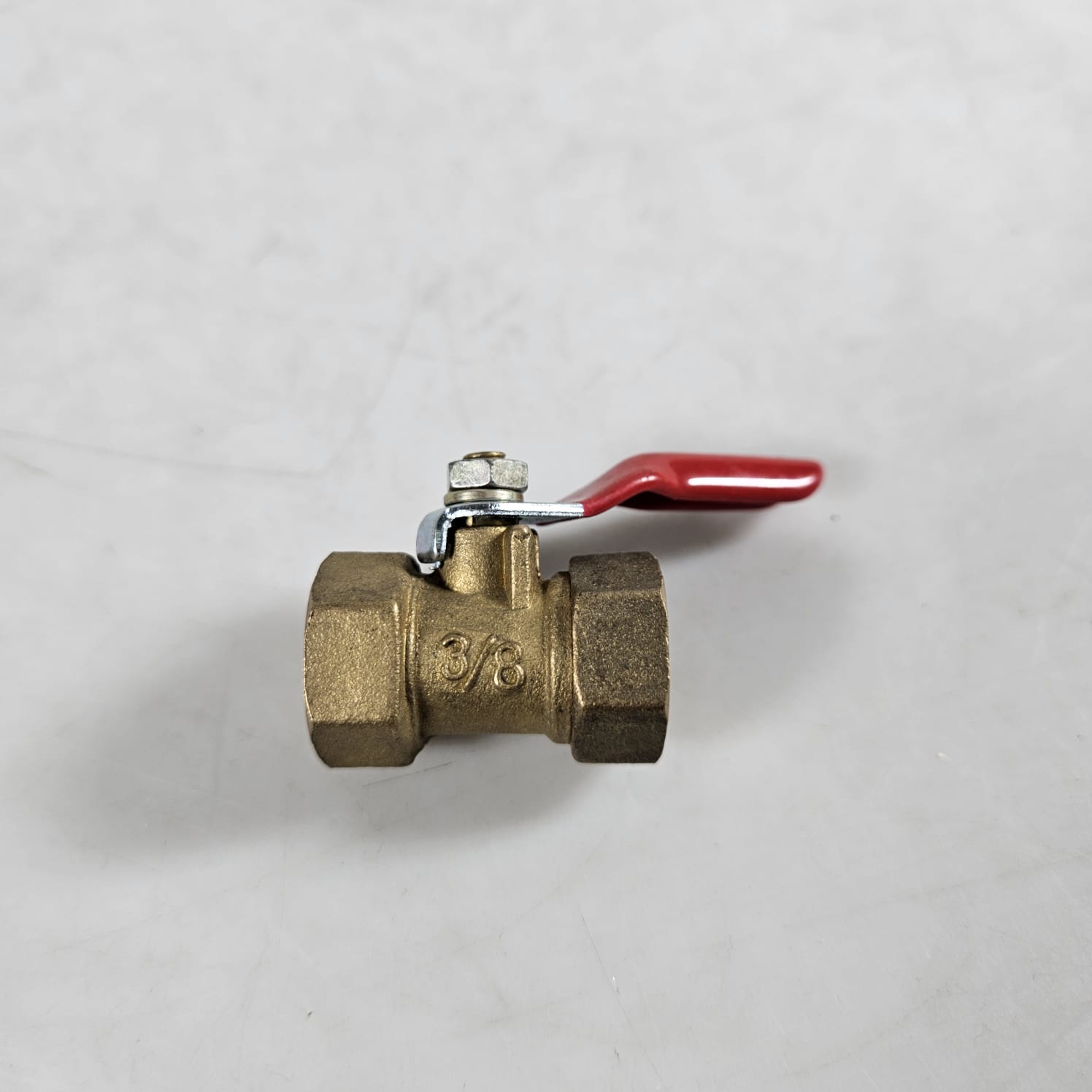 Gambar produk NFJM Stop Keran Air Ball Valve Mini Copper Gas Water Long Nose Handle Female to Female 3/8 - DN20 - 1