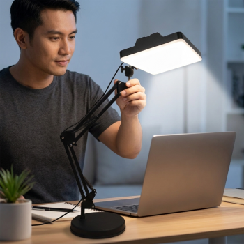 Gambar produk BAO Lampu Fill Light LED Dimmable 3in1 Color 10W with Stand 12 Inch - ZGRL-12 - 7