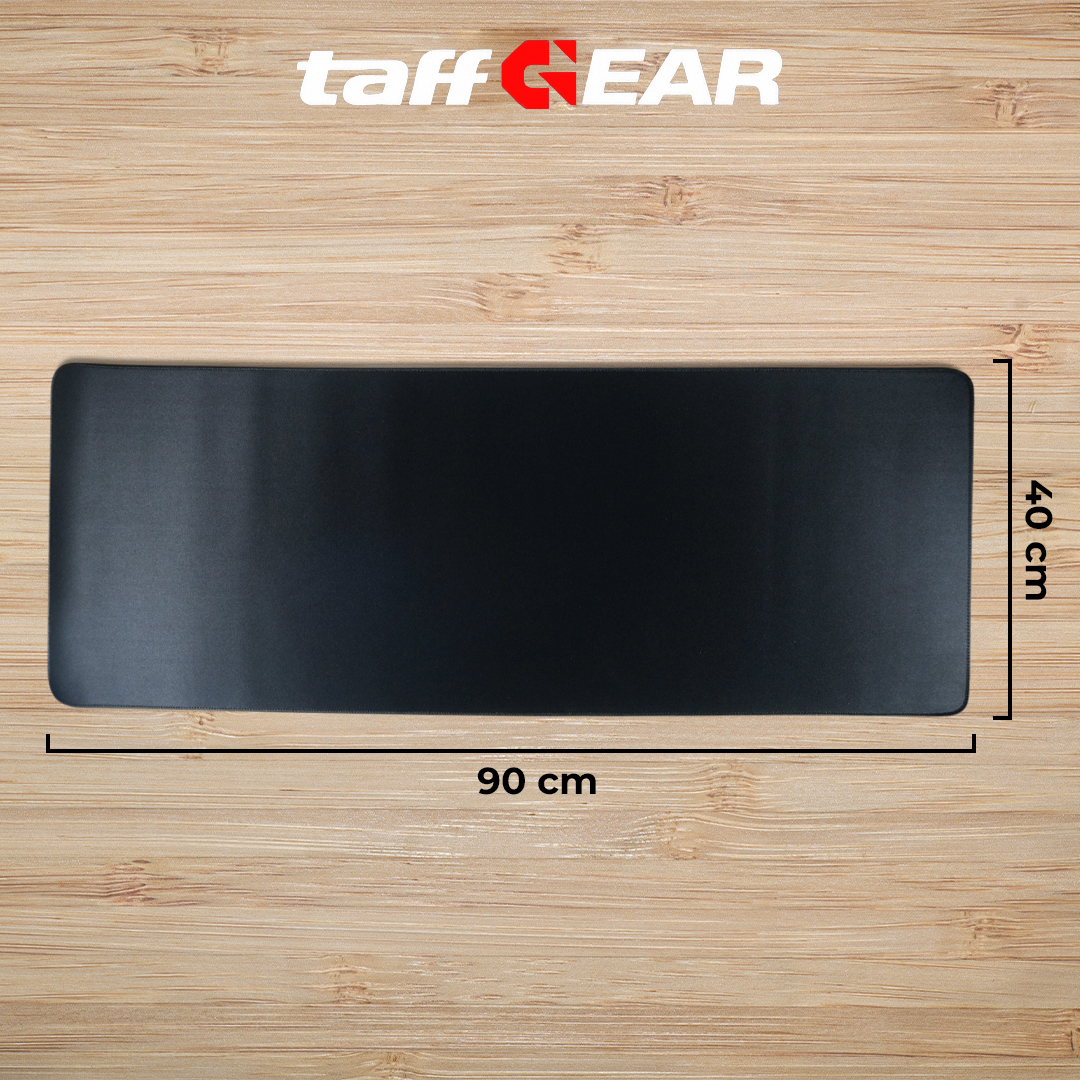 Gambar produk TaffGEAR Gaming Mouse Pad XL Desk Mat Polos Anti Slip Waterproof 400x900x3mm - MP001 - 6