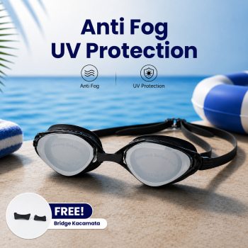 Gambar produk TaffSPORT Kacamata Renang Dewasa Anti Fog UV Protection - GOG-3550