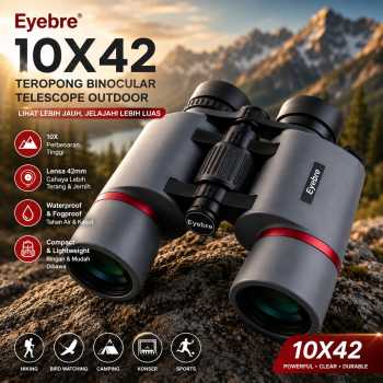 Eyebre Teropong Binocular Telescope Outdoor 10X42 - B583