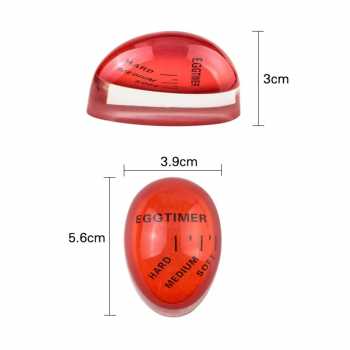Gambar produk Decd Egg Timer Alat Pengukur Kematangan Telur Rebus Color Changing - HY-2707 - 6